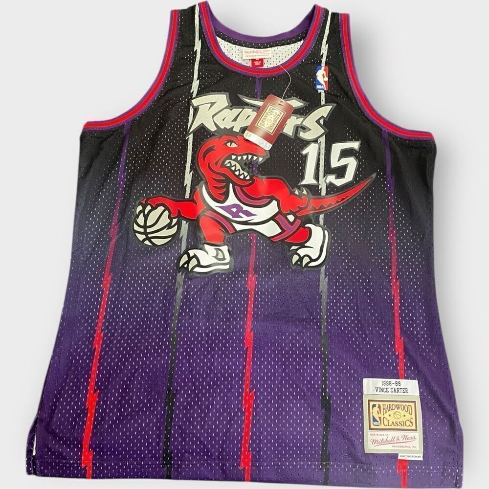 Mitchell & Ness Carter 98-99 Toronto Raptors Hardwood Classics Swingman Jersey